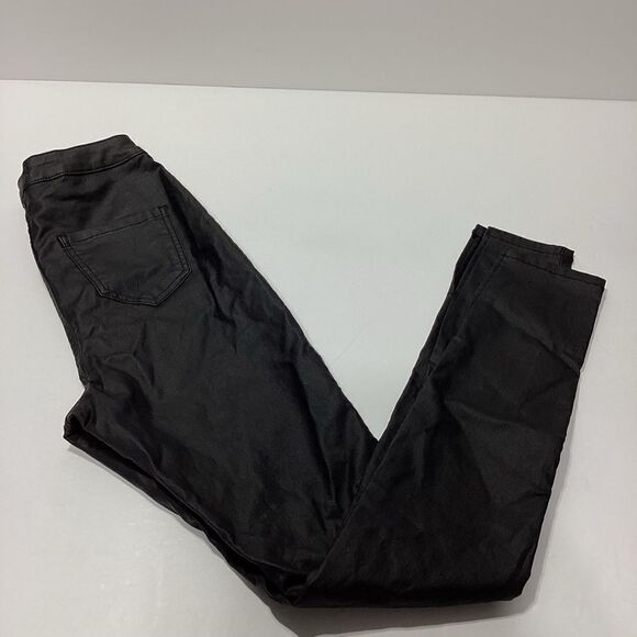 Misguided Vice Brand High Waist Tube Faux Leather Skinny Pants 8R - Picture 1 of 11